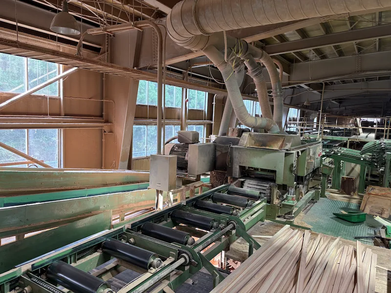 ギャング横バンドソー